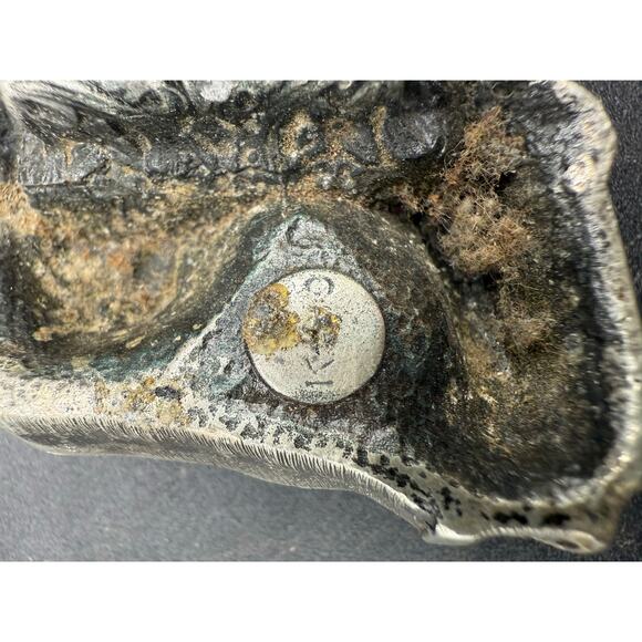 Vintage 1978 Bergamont Brass Works Train Belt Buckle - great condition - Picture 9 of 9